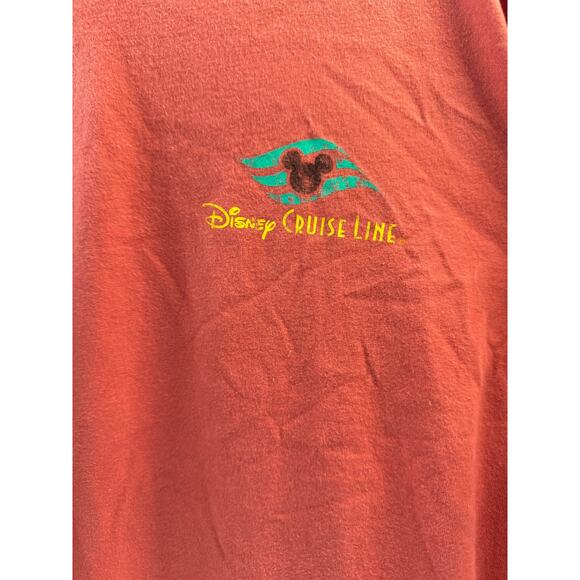 Disney Cruise Line Parrot T shirt Disney Men’s 3XL  Salmon - Picture 4 of 7